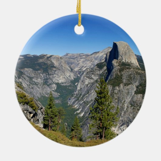Yosemite Chapel Keramisch Ornament (Achterkant)