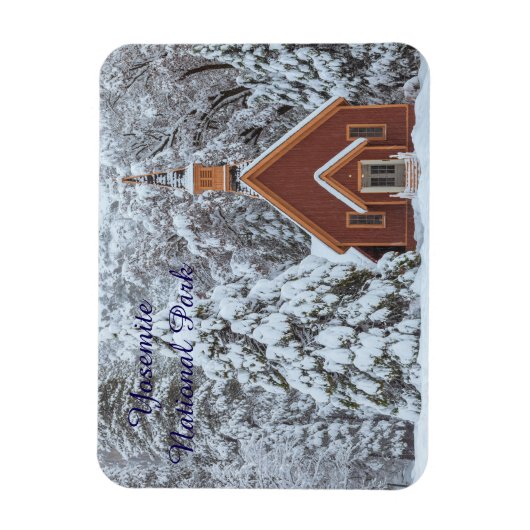 Yosemite Chapel Magneet (Verticaal)