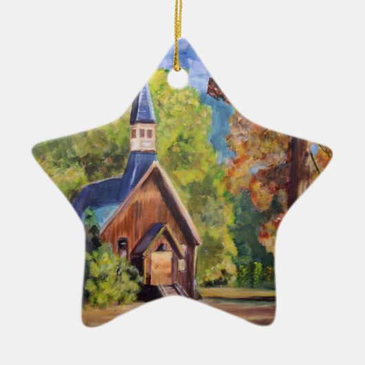 Yosemite Chapel Ornament (Voorkant)