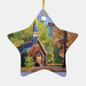 Yosemite Chapel Ornament (Achterkant)