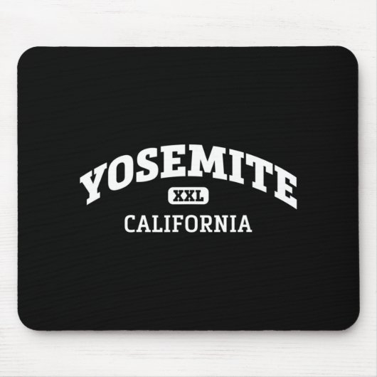 Yosemite College Style Rock-klimaatontwerp Muismat (Voorkant)