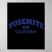 Yosemite College Style Rock-klimaatontwerp Poster (Voorkant)