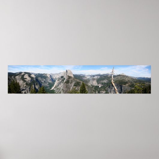 Yosemite Colossal Panorama Poster (Voorkant)