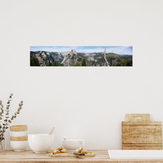 Yosemite Colossal Panorama Poster (Keuken)