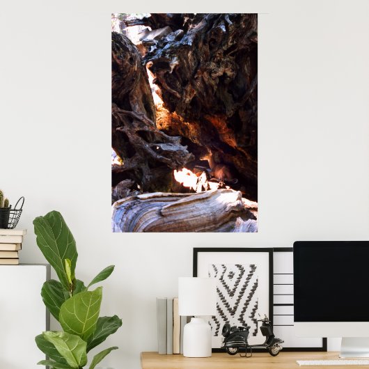 Yosemite Deer Poster (Thuiskantoor)