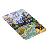 Yosemite El Capitan Bear Tunnel View Van Gogh Kuns Magneet (Rechterzijde)