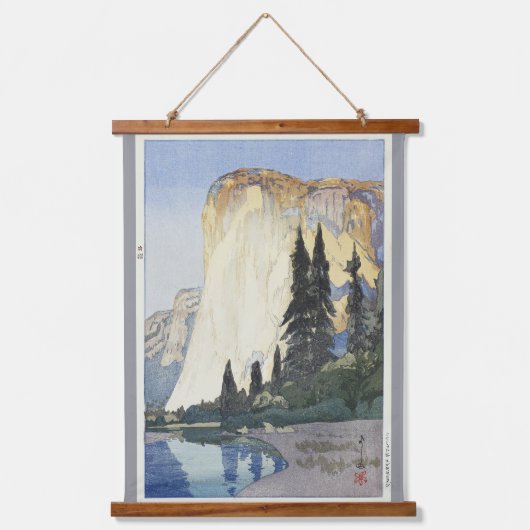Yosemite, El Capitan, Hiroshi Yoshida Hangend Wandkleed (Voorkant)