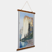 Yosemite, El Capitan, Hiroshi Yoshida Hangend Wandkleed (Gebogen)