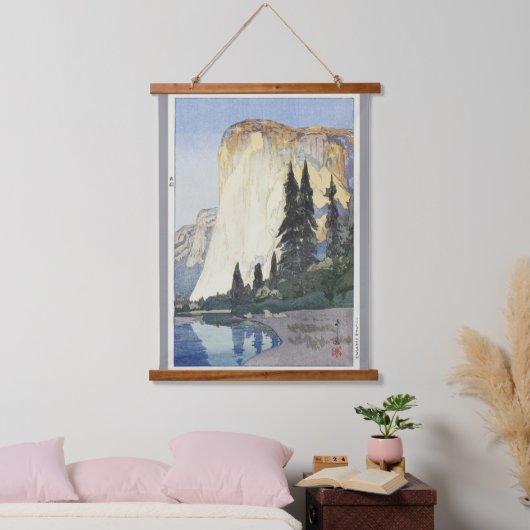 Yosemite, El Capitan, Hiroshi Yoshida Hangend Wandkleed (Slaapkamer)