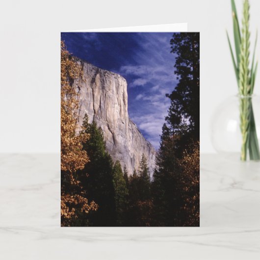 Yosemite, El Capitan Kaart (Voorkant)