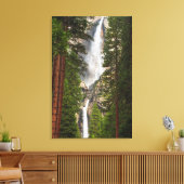 Yosemite Falls, Californië Canvas Afdruk (Insitu (Woonkamer))
