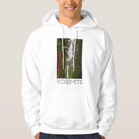 Yosemite Falls, Californië Hoodie (Voorkant)