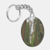 Yosemite Falls door het bos Sleutelhanger (Voorkant Links)