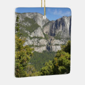 Yosemite Falls from Four Mile Trail Keramisch Ornament (Rechts)