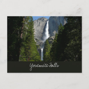 Yosemite Falls II vanuit Yosemite National Park Briefkaart
