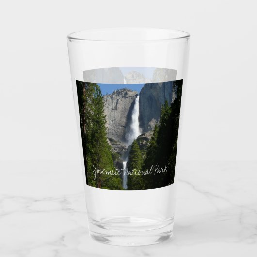 Yosemite Falls II vanuit Yosemite National Park Glas (Voorkant)