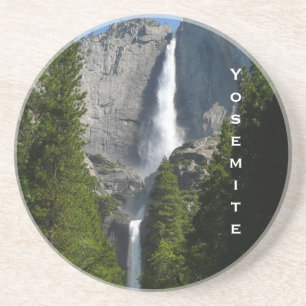 Yosemite Falls II vanuit Yosemite National Park Zandsteen Onderzetter