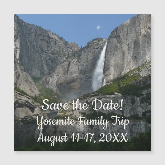 Yosemite Falls III vanuit Yosemite National Park (Voorkant)