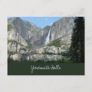 Yosemite Falls III vanuit Yosemite National Park Briefkaart