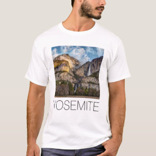 Yosemite Falls landschap, Californië T-shirt