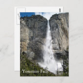 Yosemite Falls Postcard Briefkaart (Voorkant / Achterkant)