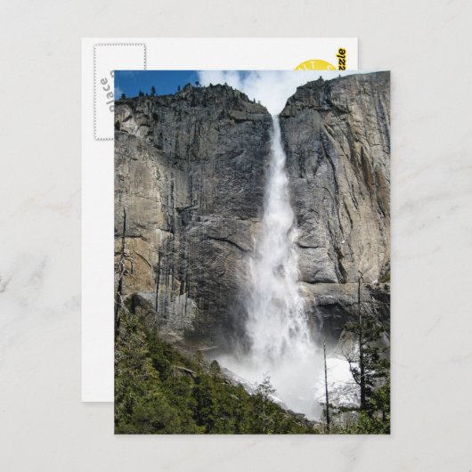 Yosemite Falls Postcard Briefkaart (Voorkant / Achterkant)