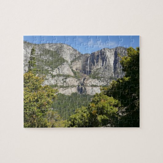 Yosemite Falls vanaf Four Mile Trail Legpuzzel (Horizontaal)