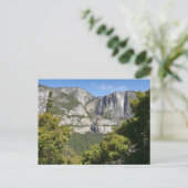 Yosemite Falls vanuit Four Mile Trail Briefkaart (Staand voorkant)