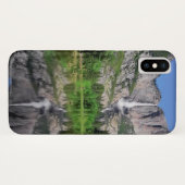 Yosemite Falls-weerkaatsing Case-Mate iPhone Case (Achterkant (horizontaal))