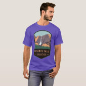 Yosemite Falls Yosemite National Park Oversized T-shirt (Voorkant volledig)