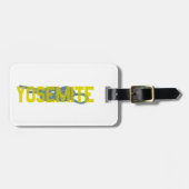 Yosemite, figuur 8, klimming bagagelabel (Voorkant horizontaal)