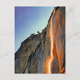 Yosemite Firefall Briefkaart
