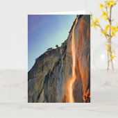 Yosemite Firefall Kaart (Gele Bloem)