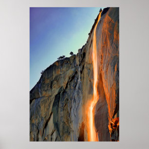 Yosemite Firefall Poster