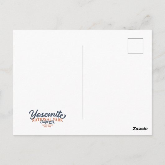 Yosemite Grizzly Beer, Californië Briefkaart (Achterkant)