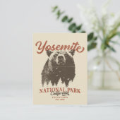 Yosemite Grizzly Beer, Californië Briefkaart (Staand voorkant)