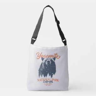 Yosemite Grizzly Beer, Californië Crossbody Tas