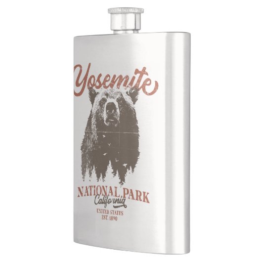 Yosemite Grizzly Beer, Californië Flacon (Links)