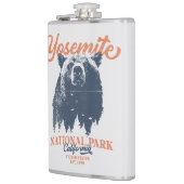 Yosemite Grizzly Beer, Californië Heupfles (Links)