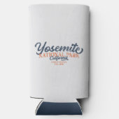 Yosemite Grizzly Beer, Californië Seltzer Blikjeskoeler (Achterkant)