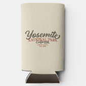 Yosemite Grizzly Beer, Californië Seltzer Blikjeskoeler (Achterkant)