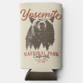 Yosemite Grizzly Beer, Californië Seltzer Blikjeskoeler (Voorkant)