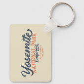 Yosemite Grizzly Beer, Californië Sleutelhanger (Achterkant)