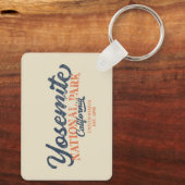 Yosemite Grizzly Beer, Californië Sleutelhanger (Achterkant)