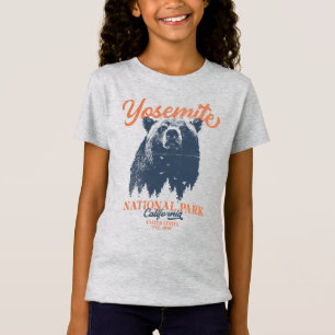 Yosemite Grizzly Beer, Californië T-shirt
