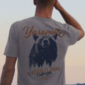 Yosemite Grizzly Beer, Californië T-shirt