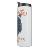 Yosemite Grizzly Beer, Californië Thermosbeker (Geroteerd rechts)