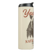 Yosemite Grizzly Beer, Californië Thermosbeker (Gedraaid links)