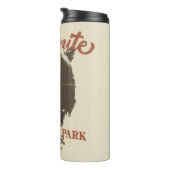 Yosemite Grizzly Beer, Californië Thermosbeker (Geroteerd rechts)