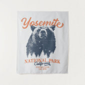 Yosemite Grizzly Beer, Californië Wandkleed (Voorkant)
